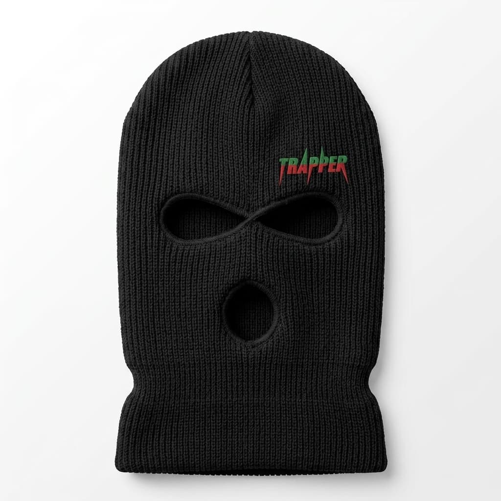 Trapper Gucci Balaclava — Black / Mouth