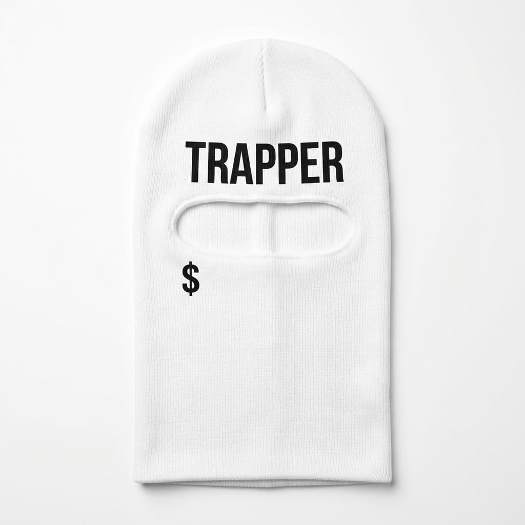 Trapper Classic Balaclava — White / $