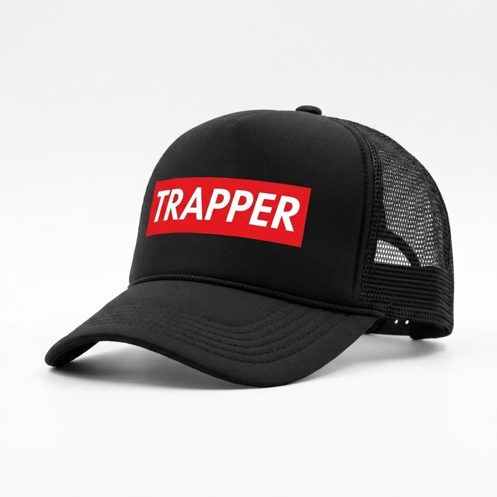 Trap Supreme Trucker — Black