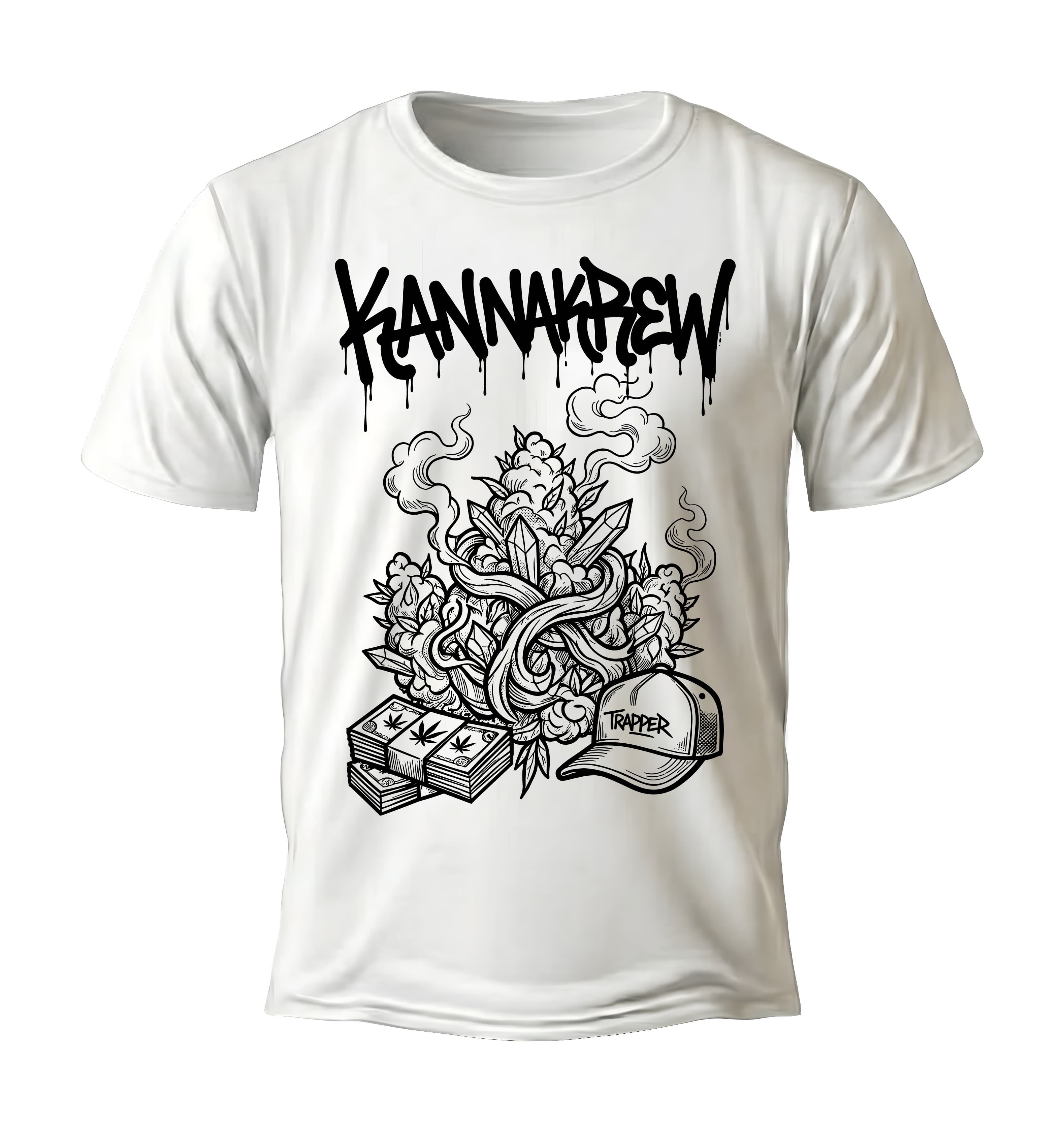 Kanna Fitti Tee — White