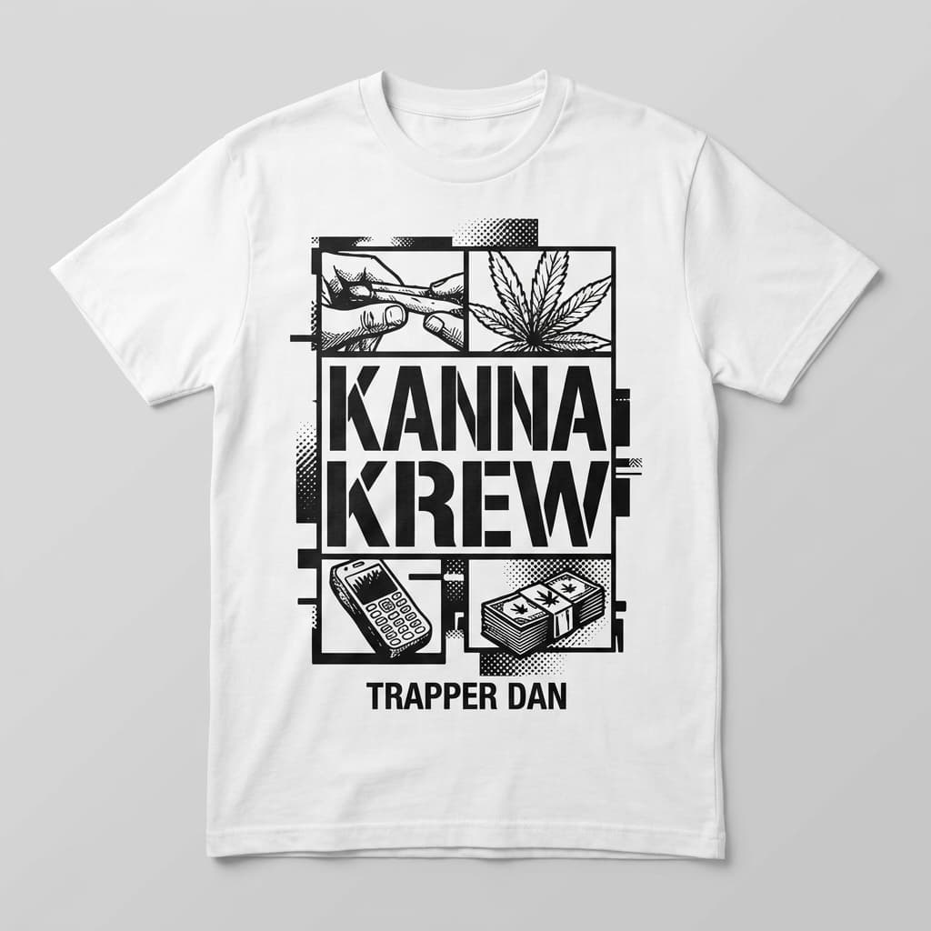 Kanna Theft Auto Tee — White
