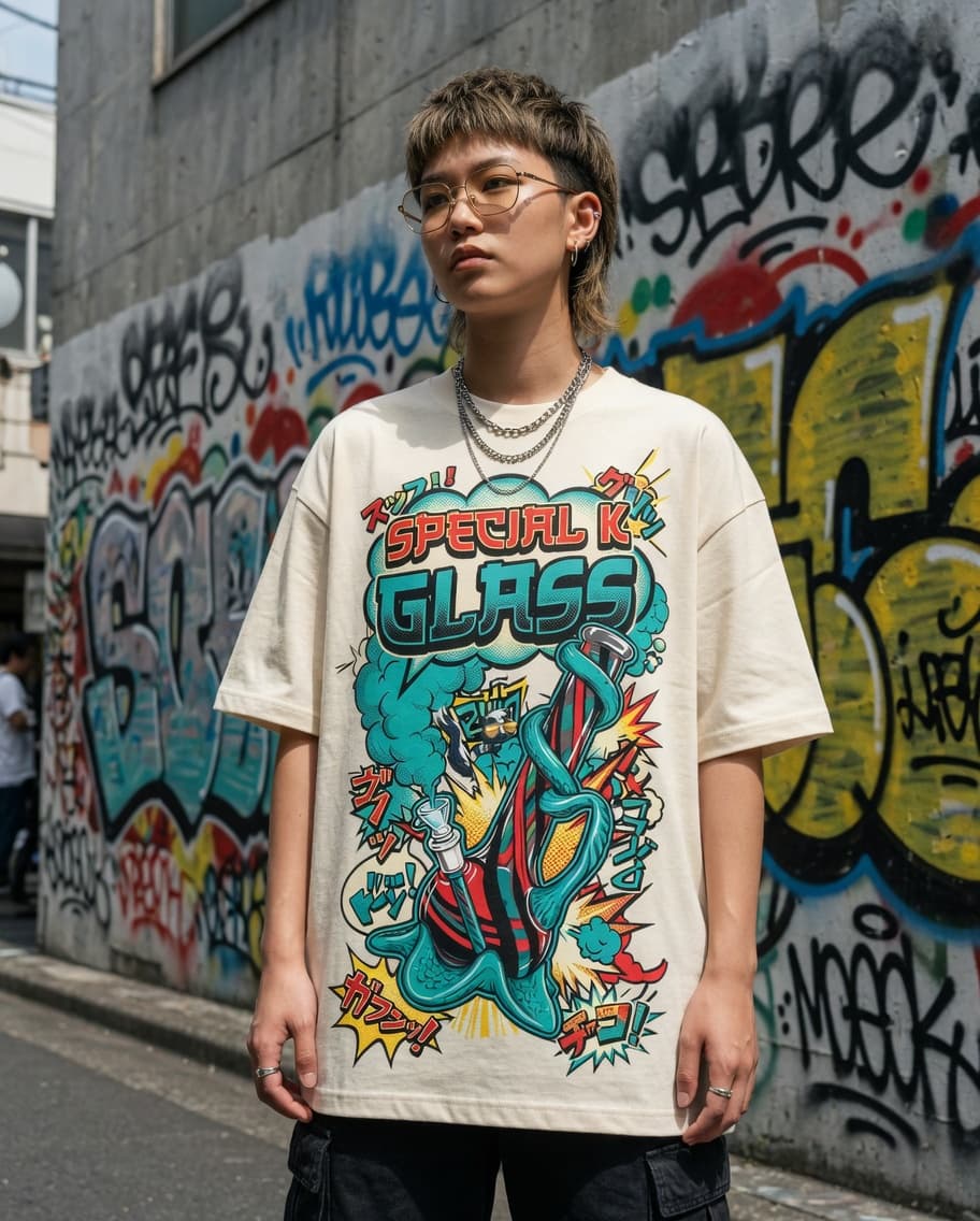 Special K Manga Tee — Cream