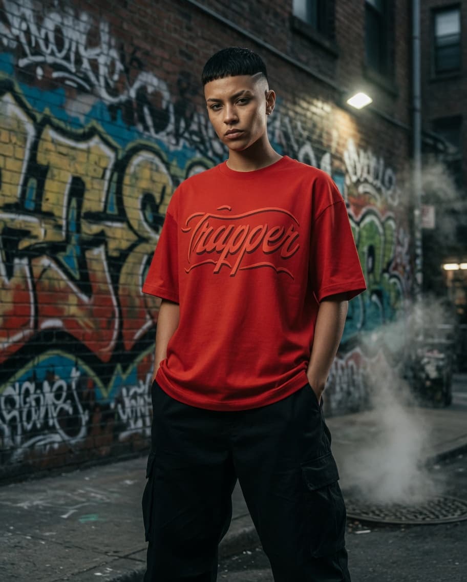 Trap Cola Tee — Red