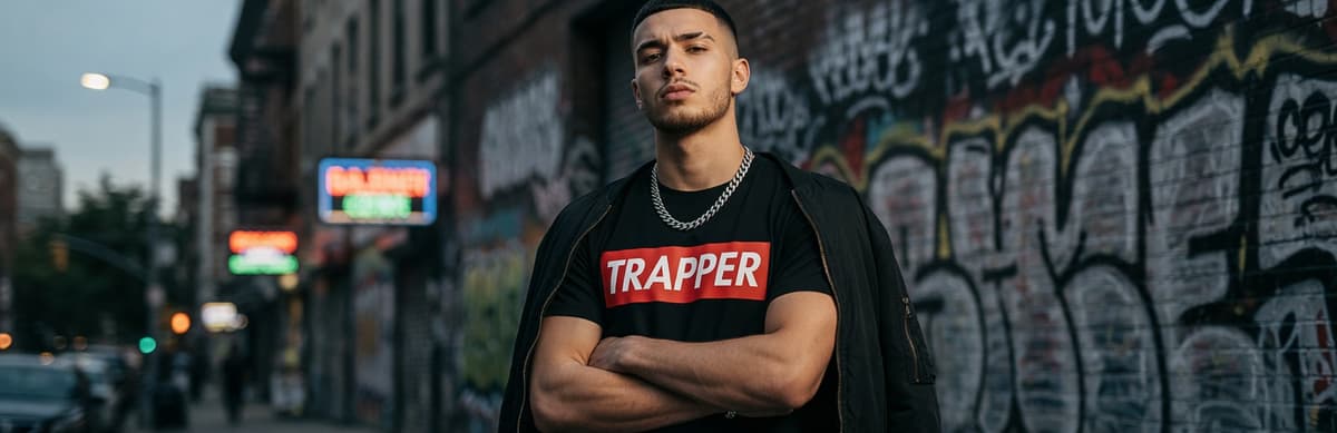 Trap Supreme Classic Tee — Black