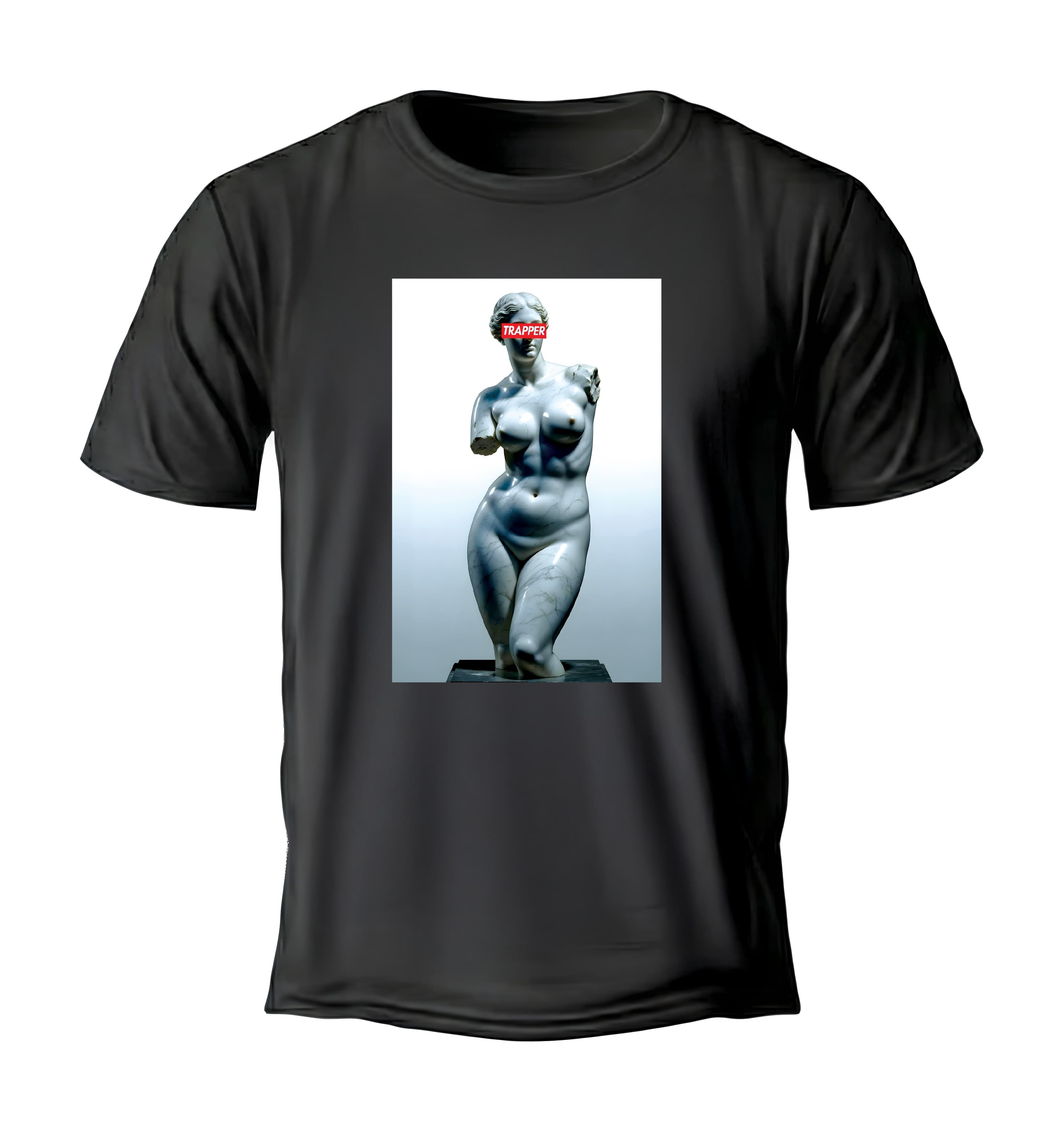 Trap Supreme Venus Tee — Black