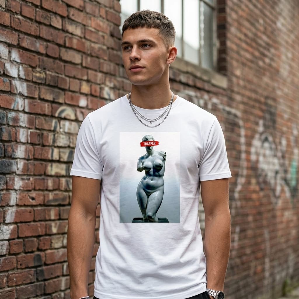 Trap Supreme Venus Tee — White