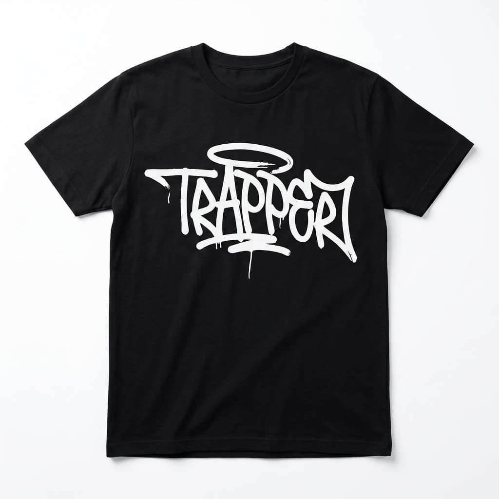 Trapper Fitti Tee — Black