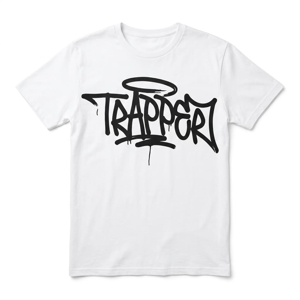 Trapper Fitti Tee — White