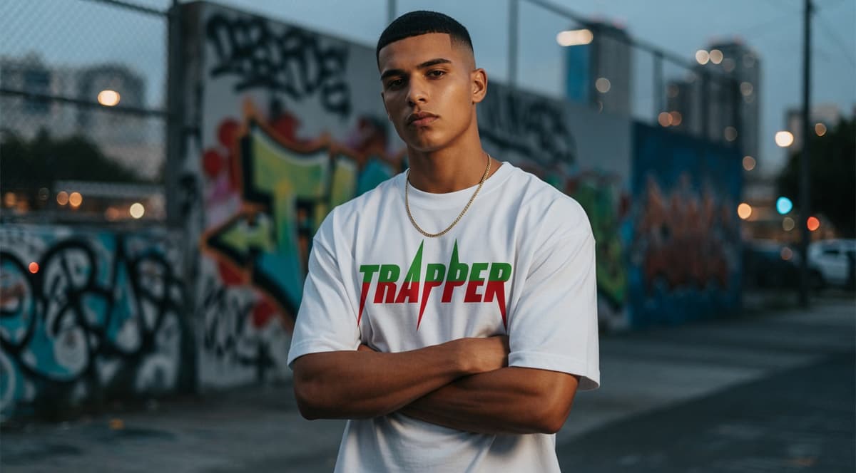 Trapper Gucci Tee — White