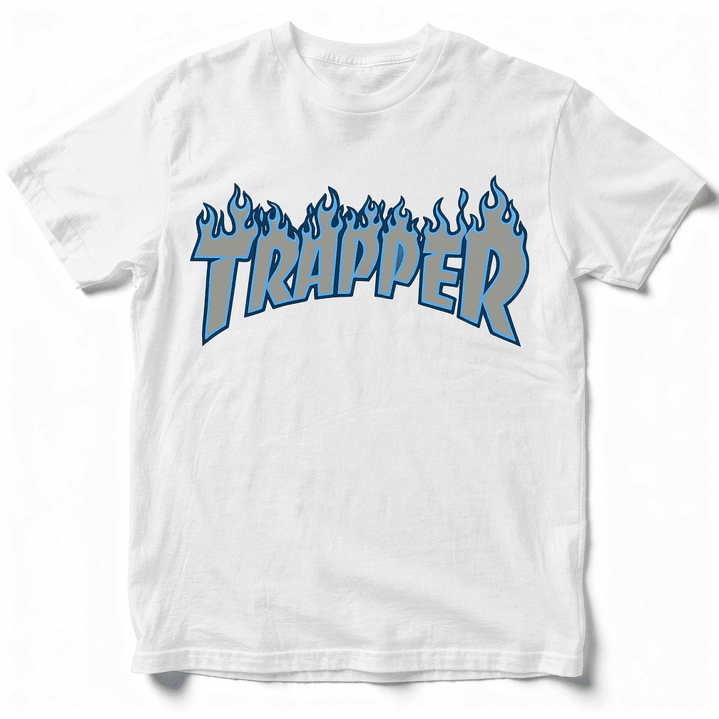 Trapper Thrasher Tee — White